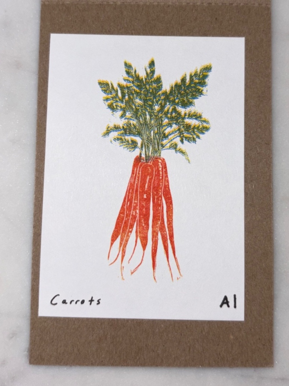 Carrots - 🥕 - Ana Inciardi Mini Print